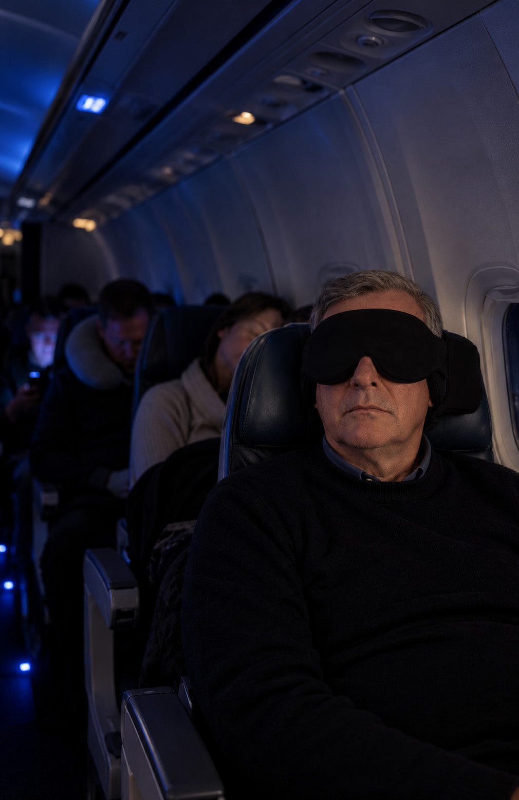 Plus de tête qui tombe. <strong>Dormez enfin pendant votre vol.</strong>